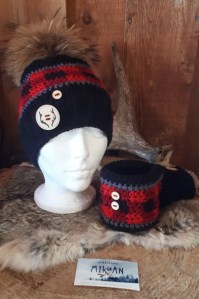 Tuque et mitaine à cannette - Mikuan Créations