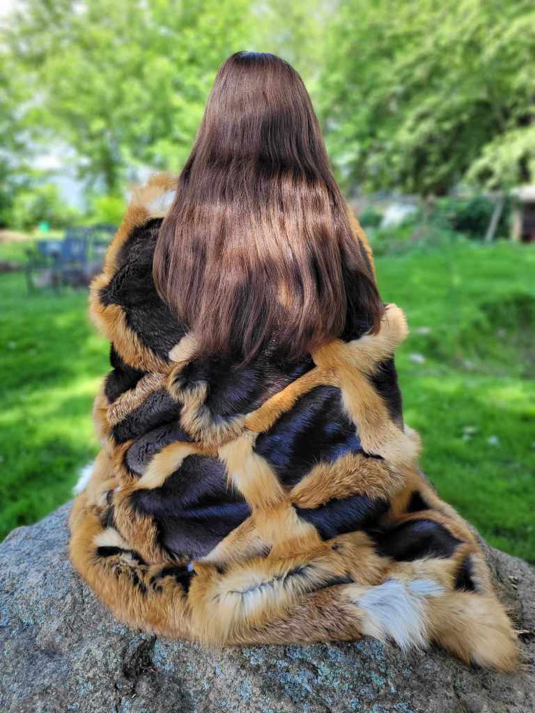 Couverture en fourrure - Petite Vaness