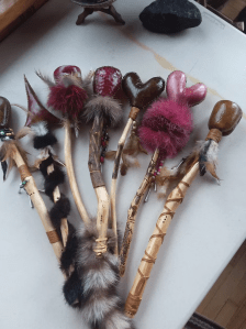 Assortiments de hochets chamaniques - L'elfe Créative