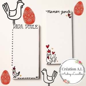 Blocs notes - Création AL Audrey Lavallée