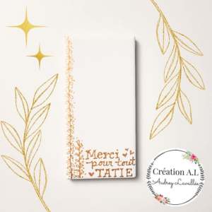 Bloc notes - Création AL Audrey Lavallée