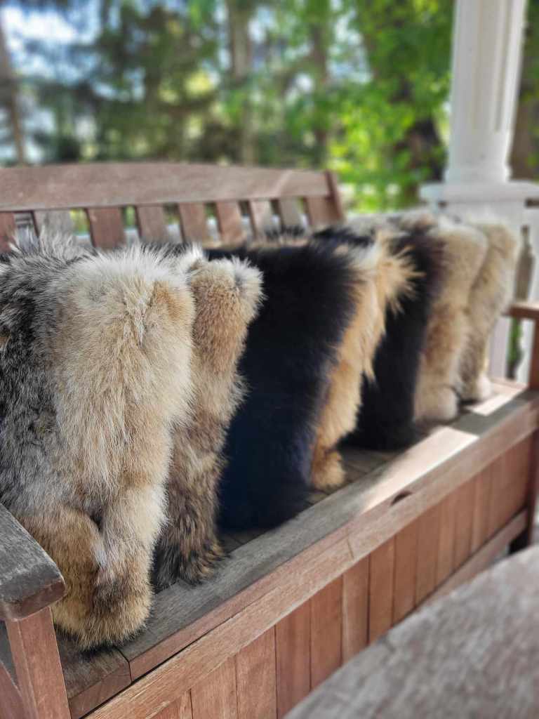 Coussins en fourrure - Petite Vaness